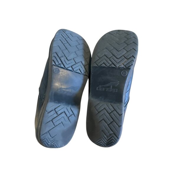 Dansko Black Leather Professional Clogs Size 39 – Comfort Work Shoes - Picture 9 of 9